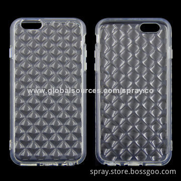 Diamond Flexible TPU Gel Case for iPhone 6